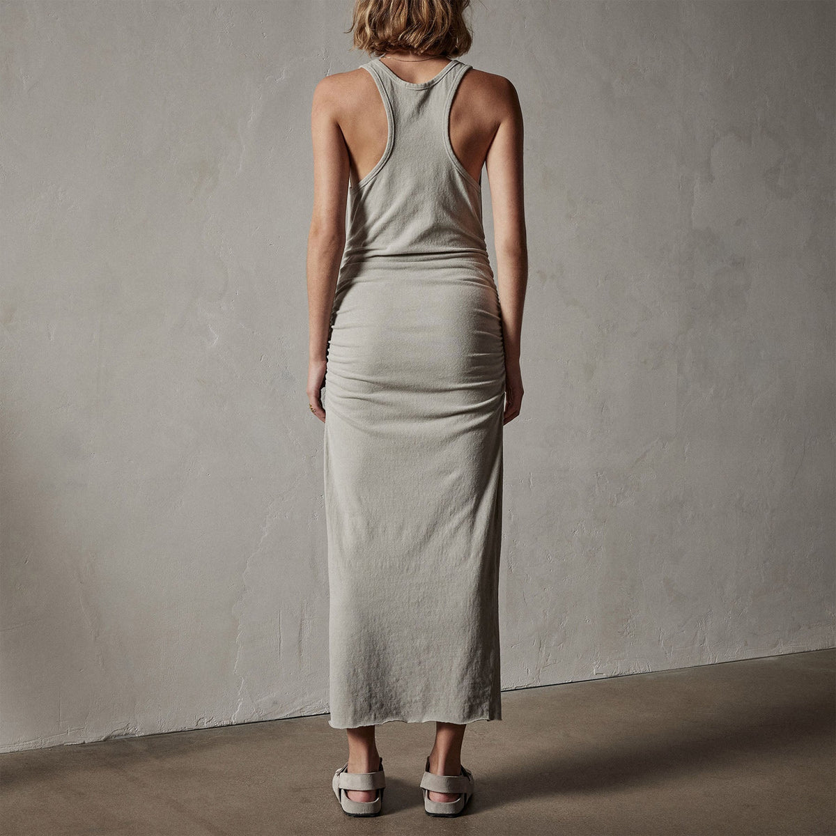 Horizon Dress in Silt Pigment | James Perse Los Angeles