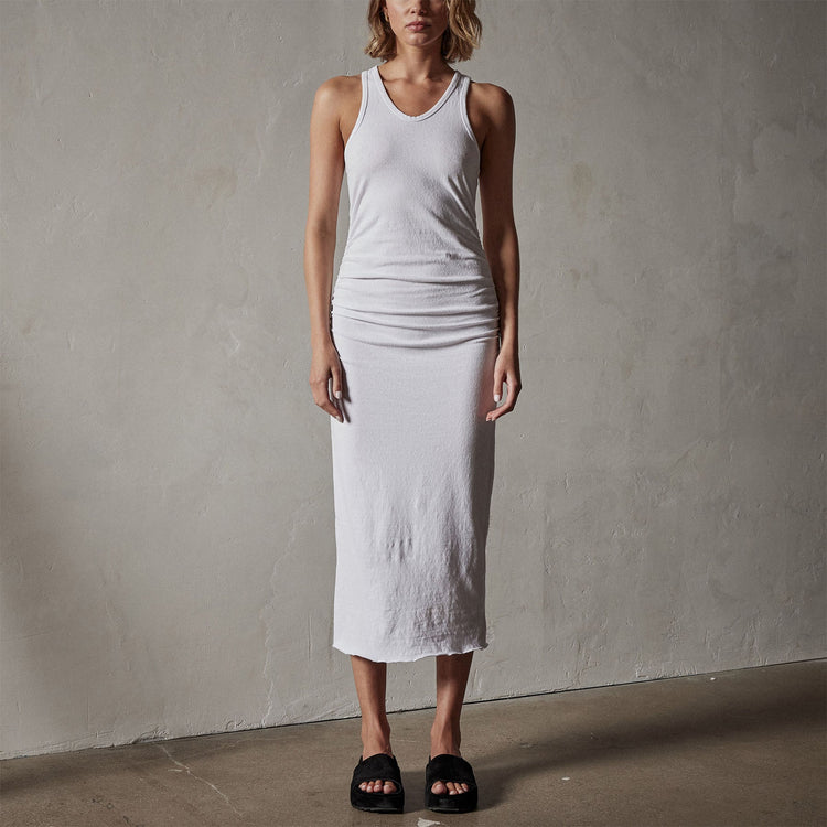 Horizon Dress in White | James Perse Los Angeles