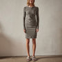 Sunset Dress in River Rock Pigment | James Perse Los Angeles 