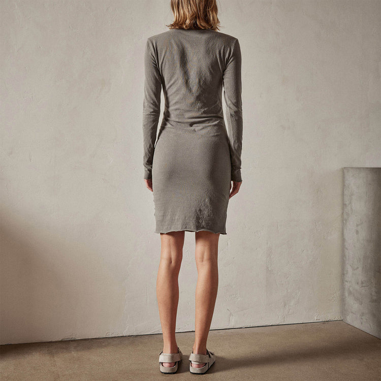 Sunset Dress in River Rock Pigment | James Perse Los Angeles 