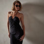 Coastal Dress in Black | James Perse Los Angeles