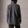 Funnel Neck Coat in Flannel | James Perse Los Angeles