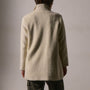 Funnel Neck Coat in Ivory | James Perse Los Angeles