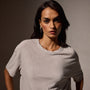 Recycled Cotton Jersey Crew in Salt | James Perse Los Angeles