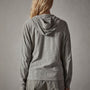 Reverse Slub Jersey Hoody in Concrete Pigment | James Perse Los Angeles