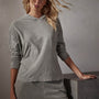 Reverse Slub Jersey Hoody in Concrete Pigment | James Perse Los Angeles