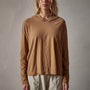Reverse Slub Jersey Hoody in Copper Pigment | James Perse Los Angeles