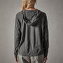 Reverse Slub Jersey Hoody in Fin Pigment | James Perse Los Angeles