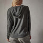 Reverse Slub Jersey Hoody in Fin Pigment | James Perse Los Angeles