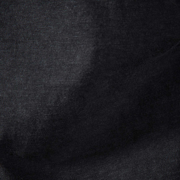 Recycled Lotus Jersey Knit Tee - Black | James Perse Los Angeles