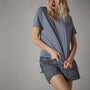 Recycled Lotus Jersey Knit Tee - North | James Perse Los Angeles