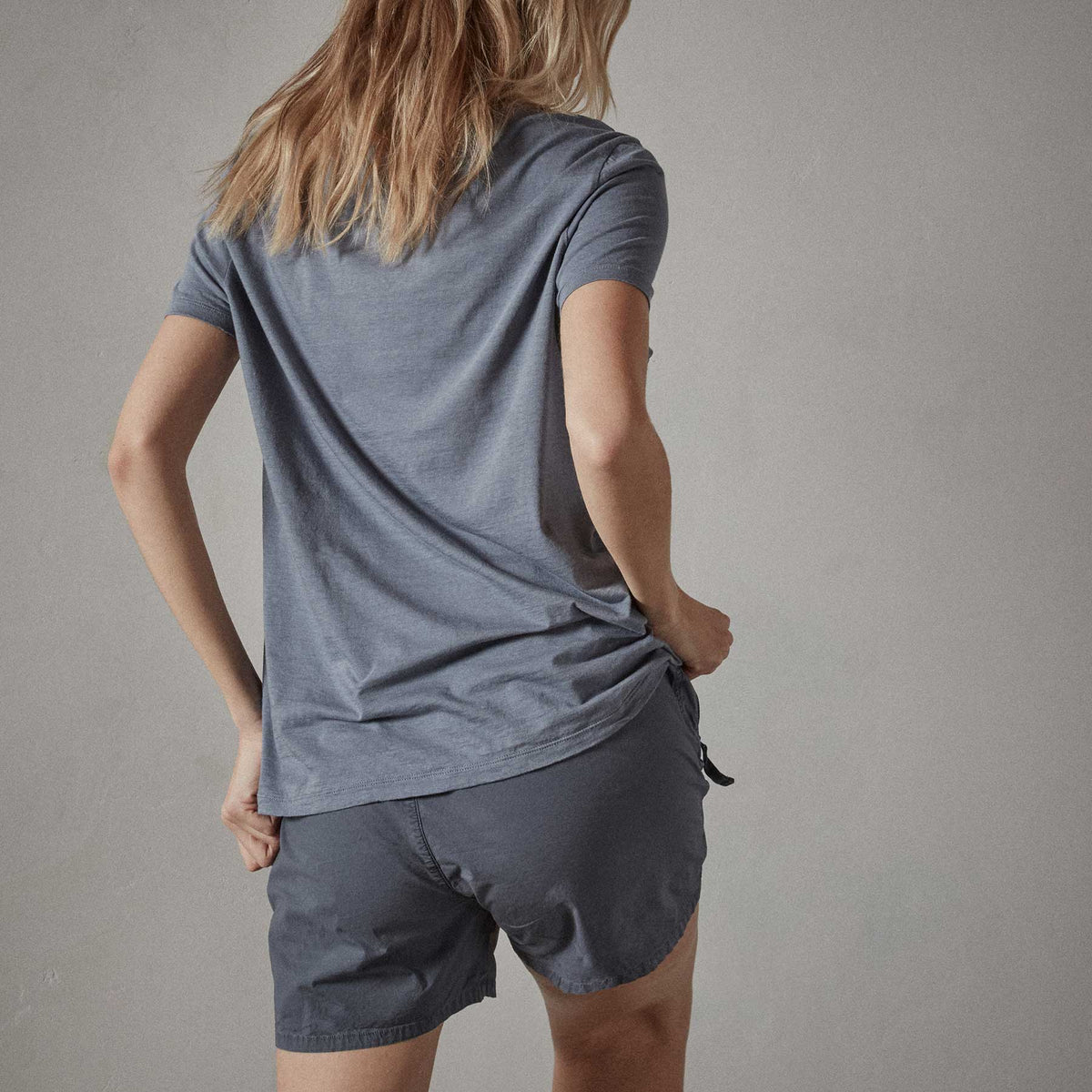 Recycled Lotus Jersey Knit Tee - North | James Perse Los Angeles