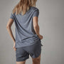 Recycled Lotus Jersey Knit Tee - North | James Perse Los Angeles