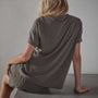 Recycled Lotus Jersey Knit Tee in Platoon | James Perse Los Angeles
