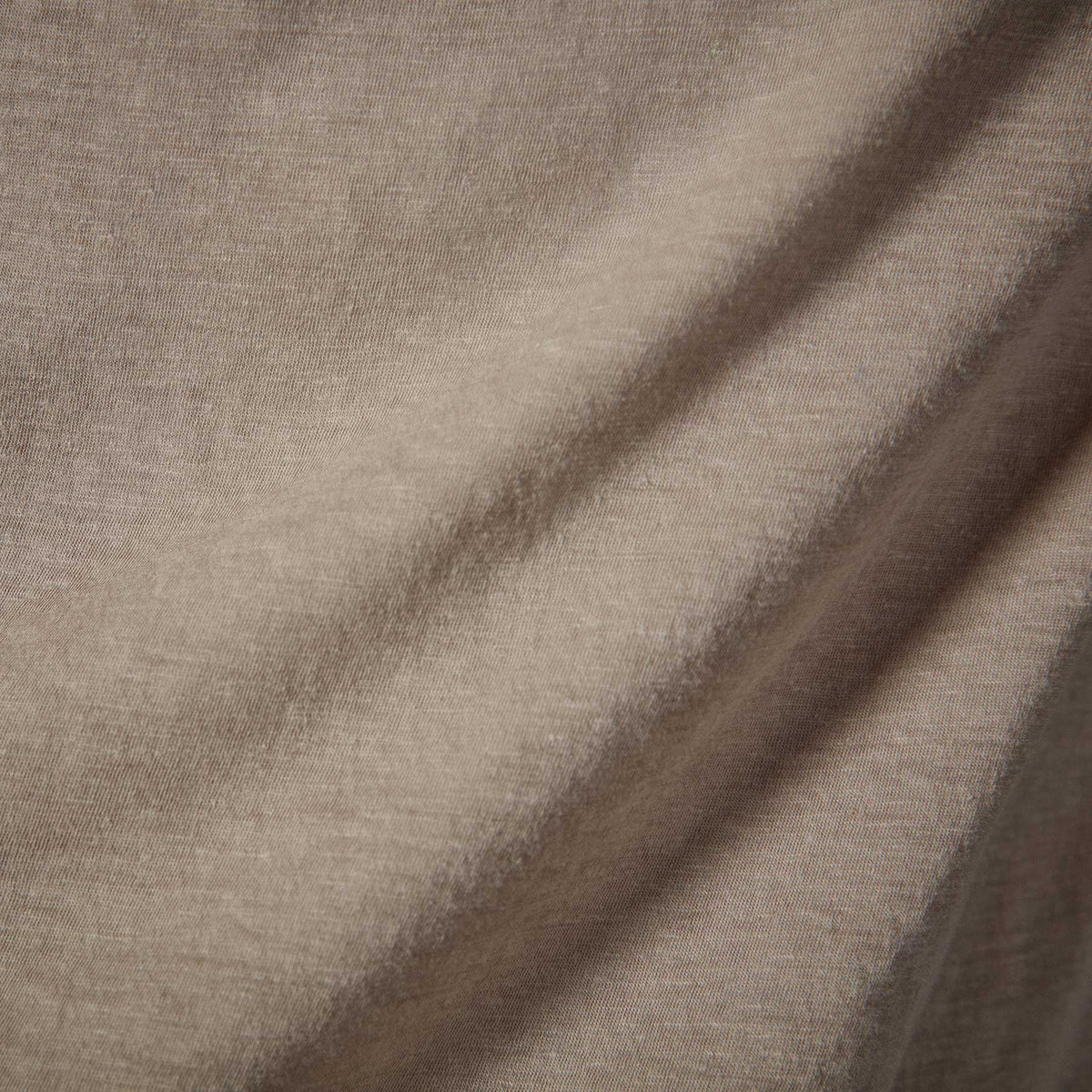 Long Sleeve Lotus Jersey Top in Fawn | James Perse Los Angeles
