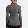 Technical Jersey Ribbed Turtleneck In Carbon | James Perse Los Angeles