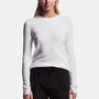 Technical Jersey Ribbed Tee In White | James Perse Los Angeles
