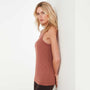 Technical Jersey Ribbed Cut Away Tank In Ember | James Perse Los Angeles