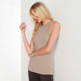 Technical Jersey Ribbed Cut Away Tank In Hazel | James Perse Los Angeles