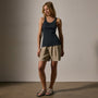 Tubular Rib Tank in Magma | James Perse Los Angeles