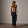 Tubular Rib Pencil Skirt in Magma | James Perse Los Angeles