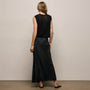 Silk Charmeuse Drawstring Skirt in Black | James Perse Los Angeles