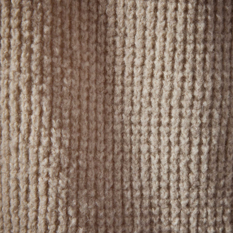 Thermal Hooded Cardigan in Oatmilk | James Perse Los Angeles