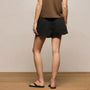 Stretch Poplin Surplus Short in Black | James Perse Los Angeles