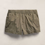 Stretch Poplin Surplus Short in Light Olive Pigment | James Perse Los Angeles