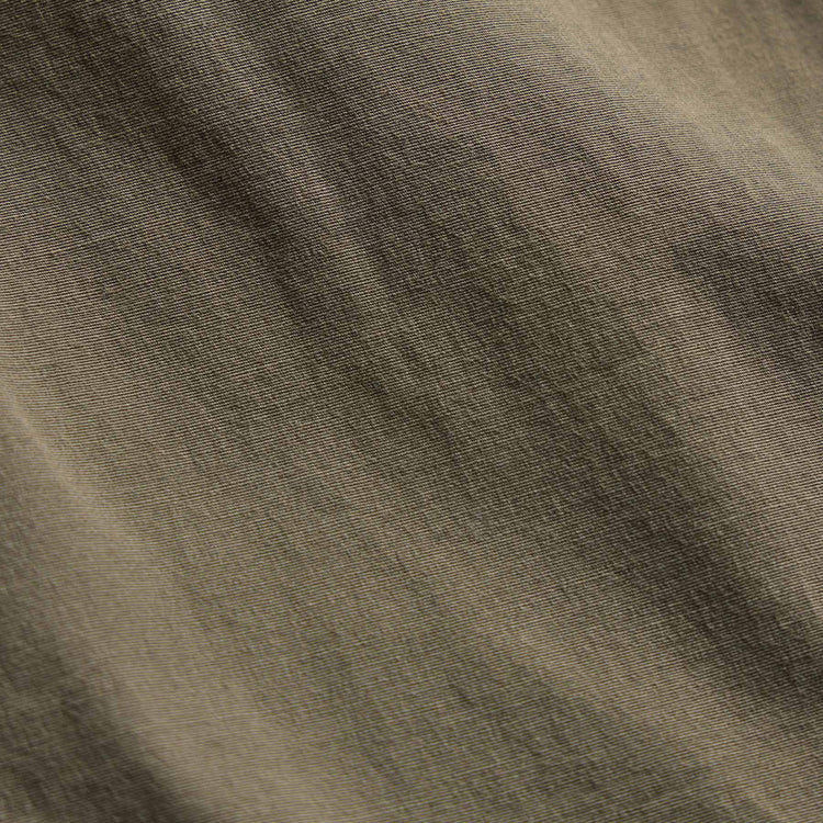 Stretch Poplin Surplus Short in Light Olive Pigment | James Perse Los Angeles