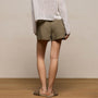 Stretch Poplin Surplus Short in Light Olive | James Perse Los Angeles