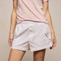 Stretch Poplin Surplus Short in White | James Perse Los Angeles