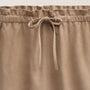 Suede Mini Skirt in Grout | James Perse Los Angeles FLAT