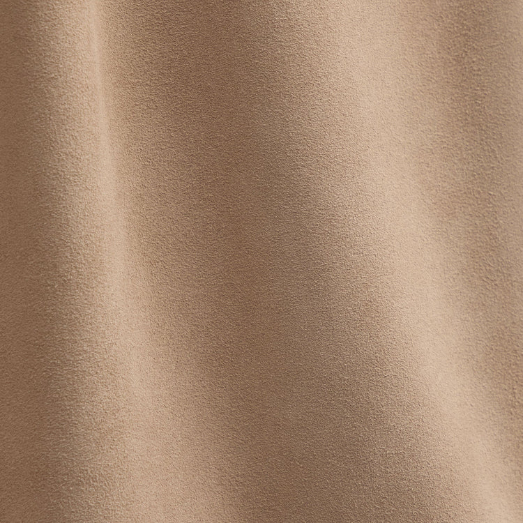 Suede Mini Skirt in Grout | James Perse Los Angeles FLAT