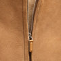 Suede Shearling Vest in Caramel | James Perse Los Angeles