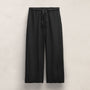 Washed Silk Wide Cuff Pant in Washed Black | James Perse Los Angeles