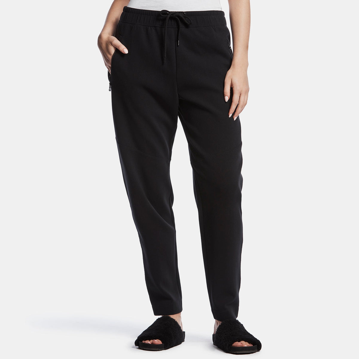 Polar Fleece Sweatpant In Black | James Perse Los Angeles