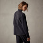 Long Sleeve Polar Fleece Turtleneck in Black | James Perse Los Angeles