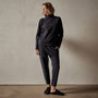 Long Sleeve Polar Fleece Turtleneck in Black | James Perse Los Angeles