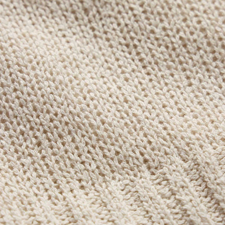 East Cape Silk Linen Hooded Sweater in Ivory | James Perse Los Angeles