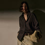 Supima Poplin Shirting in Cocoa | James Perse Los Angeles