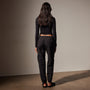 Stretch Poplin Cargo Pant in Black | James Perse in Los Angeles