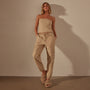 Stretch Poplin Cargo Pant in Sand Dune Pigment | James Perse Los Angeles