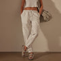 Stretch Poplin Cargo Pant in White | James Perse Los Angeles
