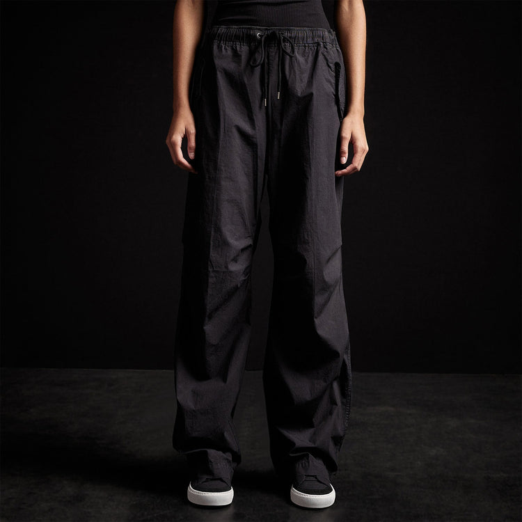 Wide Leg Flight Pant in Black | James Perse Los Angeles 