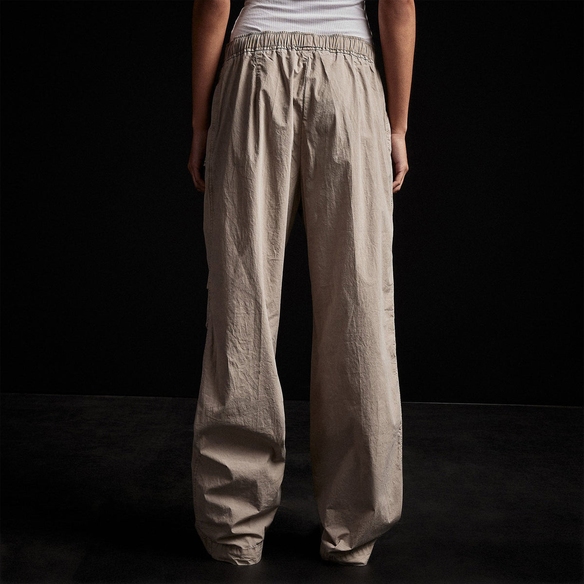 Wide Leg Flight Pant in String Pigment | James Perse Los Angeles 