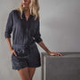 Zip Pocket Utility Short - Titan Pigment | James Perse Los Angeles