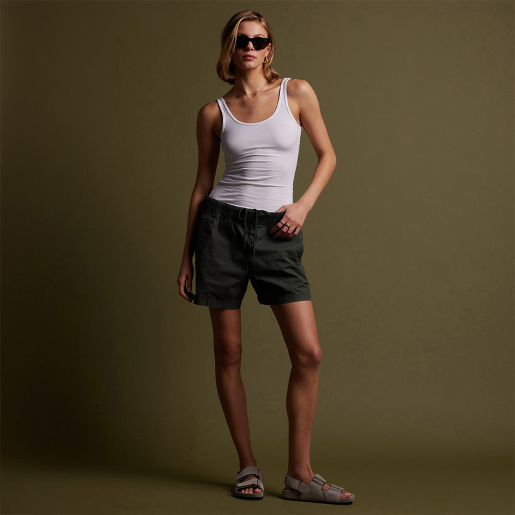 Parachute Short in Marsh Pigment | James Perse Los Angeles