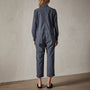 flight jumpsuit blue oil wsps6676 | James Perse Los Angeles 