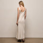 Silk Twill Tank Dress in Ivory | James Perse Los Angeles